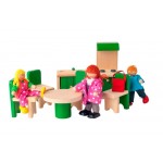 Set mobilier Bucatarie- Sala de Mese de jucarie din lemn WoddyLand Set mobilier Bucatarie- Sala de Mese de jucarie din lemn WoddyLand